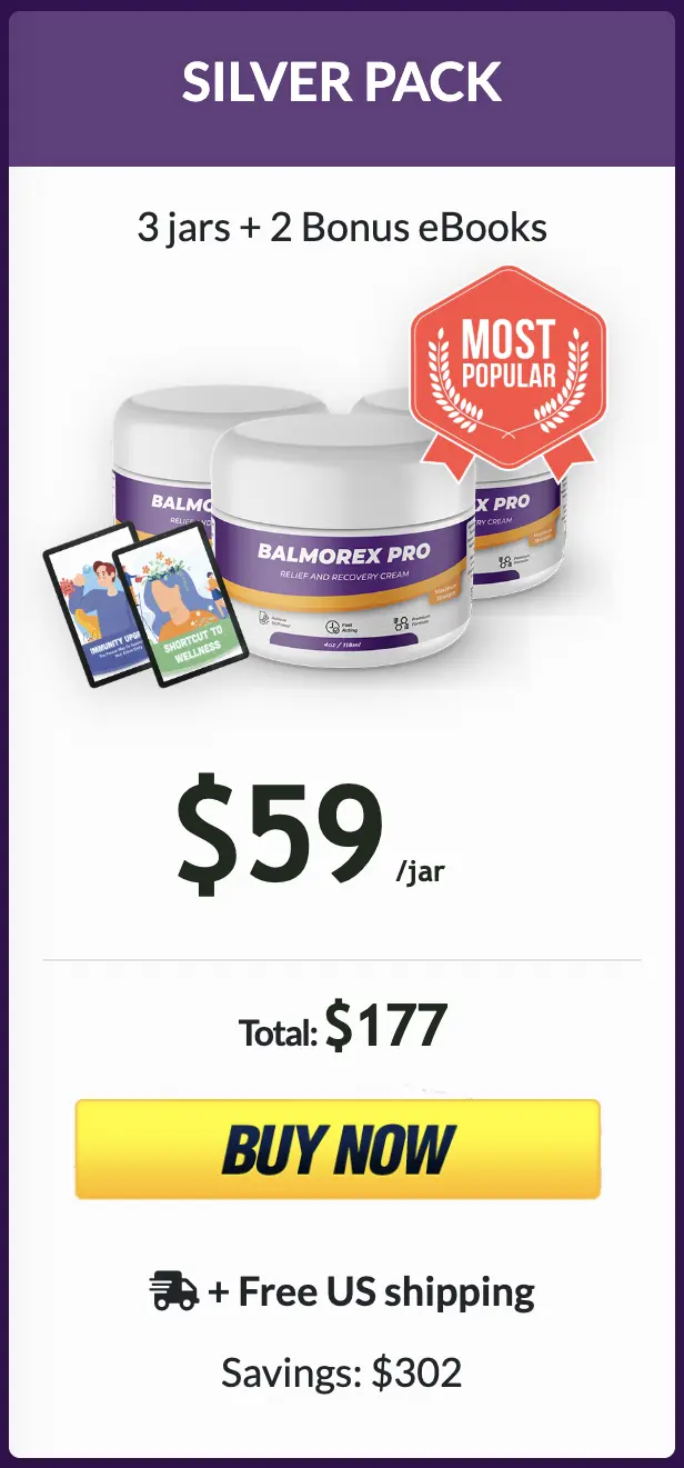 Balmorex Pro three bottles order