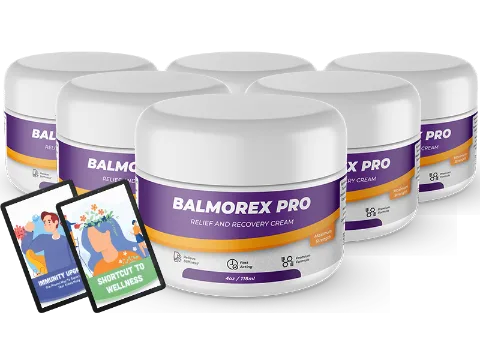 Balmorex Pro Gold Pack, 6 jars with 2 bonus e-books